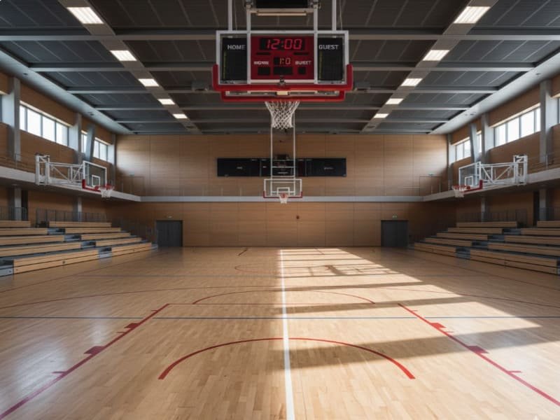 Infografika przedstawiająca optymalne wskaźniki dla koszykówki, siłowni i tańca